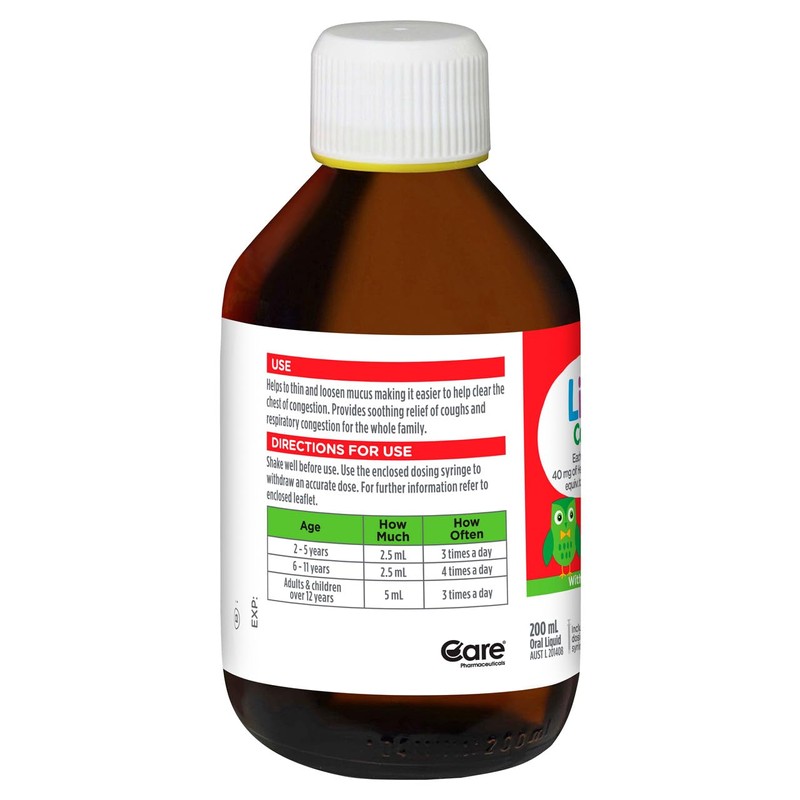 Little Original Coughs Oral Liquid Bottle 200 ml