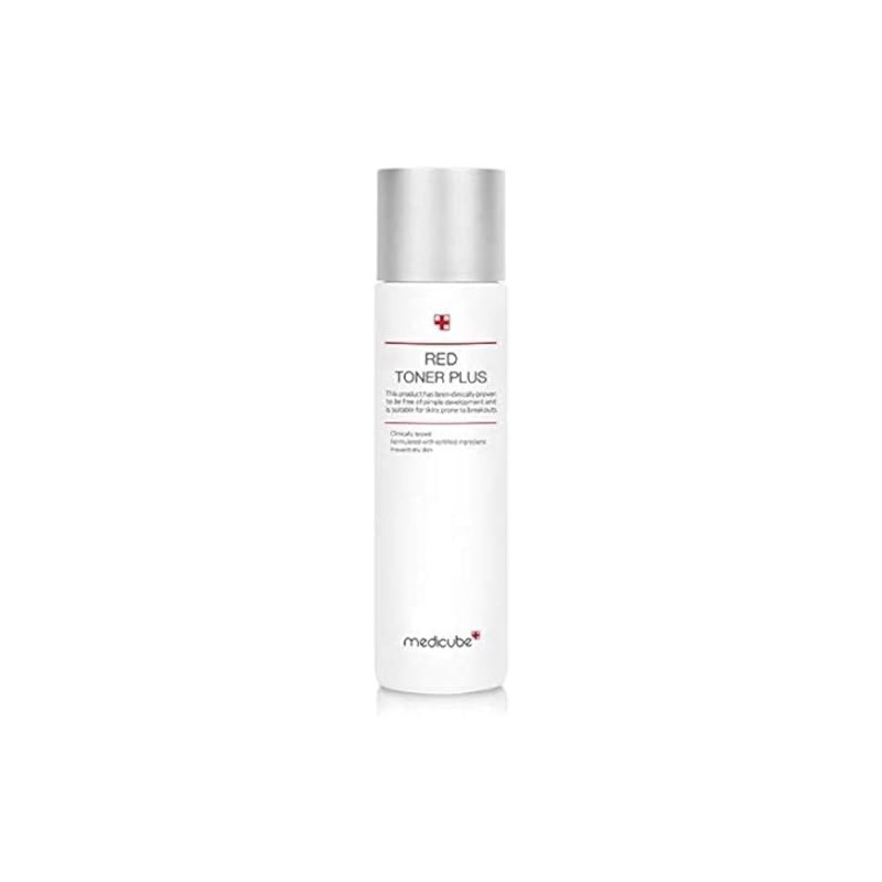 MEDICUBE Red Toner 2.0 Plus: Adiós Grasa y Poros, Piel