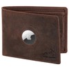 Fa.Volmer ® Leder Smart Airtag Geldbörse Herren mit RFID-Schutz -