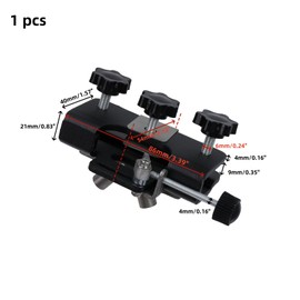 UTALIND Timberline Chainsaw Sharpener, Aluminum Alloy Portable Chain Saw Sharpener Tool for All Kinds of Saws and Electric Saws, Tool Clamp (Black)