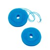 WisePoint 2pcs Windproof Travel Clothesline, 16m Plastic Portable Washing Line