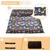 MAXYOYO Dinosaur Japanese Floor Futon Mattress for Boys Girls, Thicken