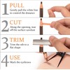 ATOMUS - Regla de cejas para tatuaje, herramienta de maquillaje