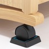 Caster Stopper, Vibration Absorption, Scratch Prevention, Anti-Slip, Furniture Protective Pad,
