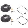 2 Sets Carburetor Rebuild Kit Carb Overhaul Repair Fit for