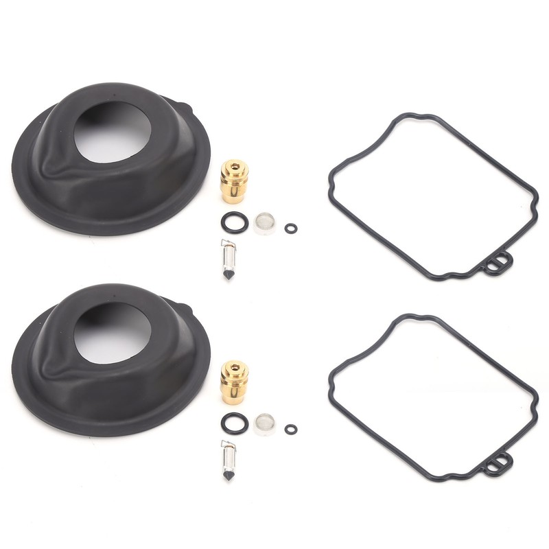 2 Sets Carburetor Rebuild Kit Carb Overhaul Repair Fit for