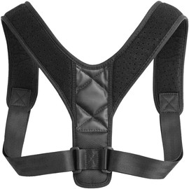 iMounTEK Adjustable Back Straightener Posture Corrector. Comfortable Upper Back Brace For Clavicle Support & Back/Shoulder/Neck Pain. Discreet Design Corrector For Women, Men, Slouching, Hunching