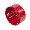 Wolfcraft 5493000 100mm Bi-Metal Hole Saw with Hexagon Adapter and