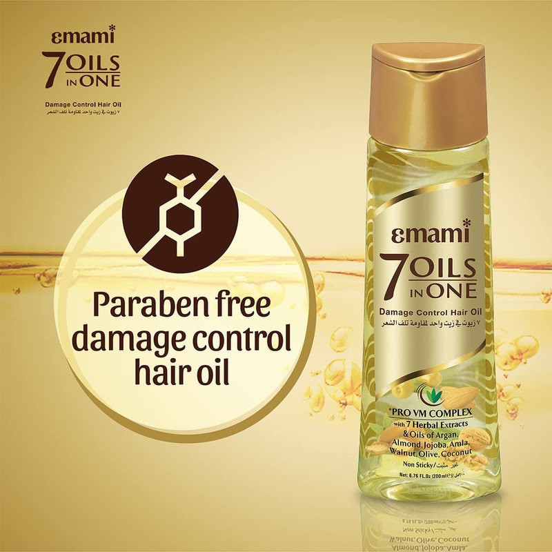 Emami 7 Oils in 1 - Damage Control Herbal Hair