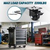 Humagineer 2-Inch Casters Set of 4 Heavy Duty, Load 2200
