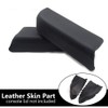 G-PLUS Black Leather Front Door Panel Center Consoles Armrest Cover