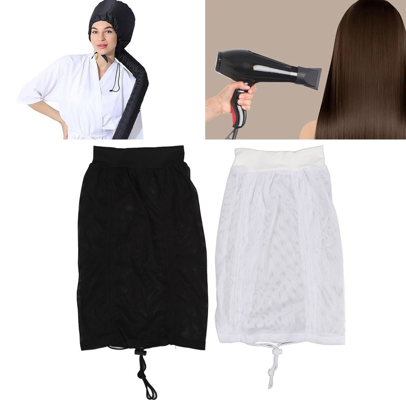 2PCS Net Plopping Cap Adjustable Multifunctional Reusable Net Plopping Bonnet