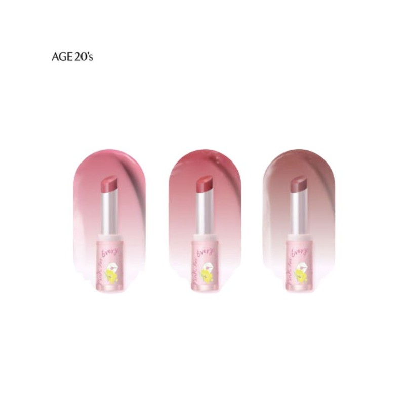 AGE20'S Care Glow Lip Balm 3.5g [Pink For Every Heart