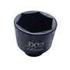 JXHONG 3/4-Inch Drive Metric 60mm Impact Socket, 6-Point, Heat Treated