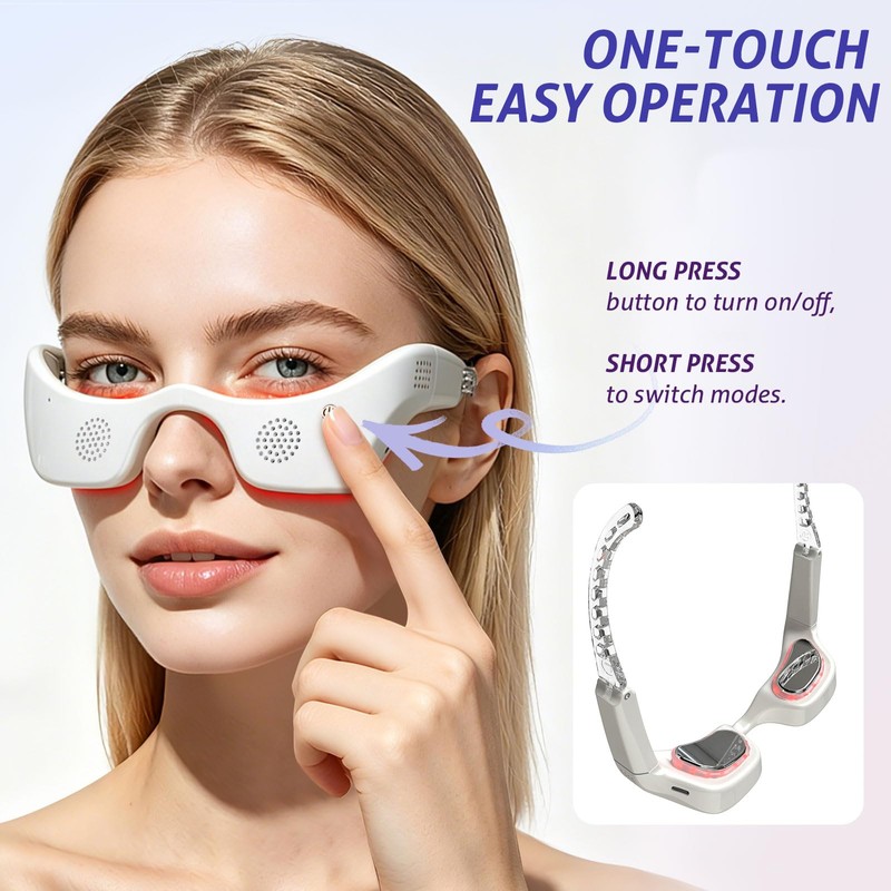 7 Mode Light Eye Comfort Device with Cooling & Warming