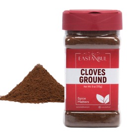 Eastanbul Ground Cloves, 6oz, Ground Cloves Powder AKA Clavo de Olor Molido, Finely Grounded, Perfect for Baking, Tea & Much More, Vegan, Natural, Gluten Free, Non-GMO