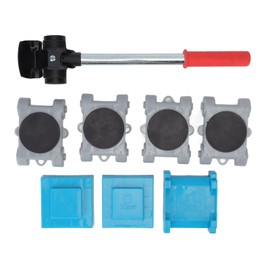 8pcs Furniture Mover Easy Moving 360 Degree Rotation Wheels Furniture Slides Kit for Heavy Loads Furniture Tool Set and Easy Moving of Couches Sofas Refrigerators