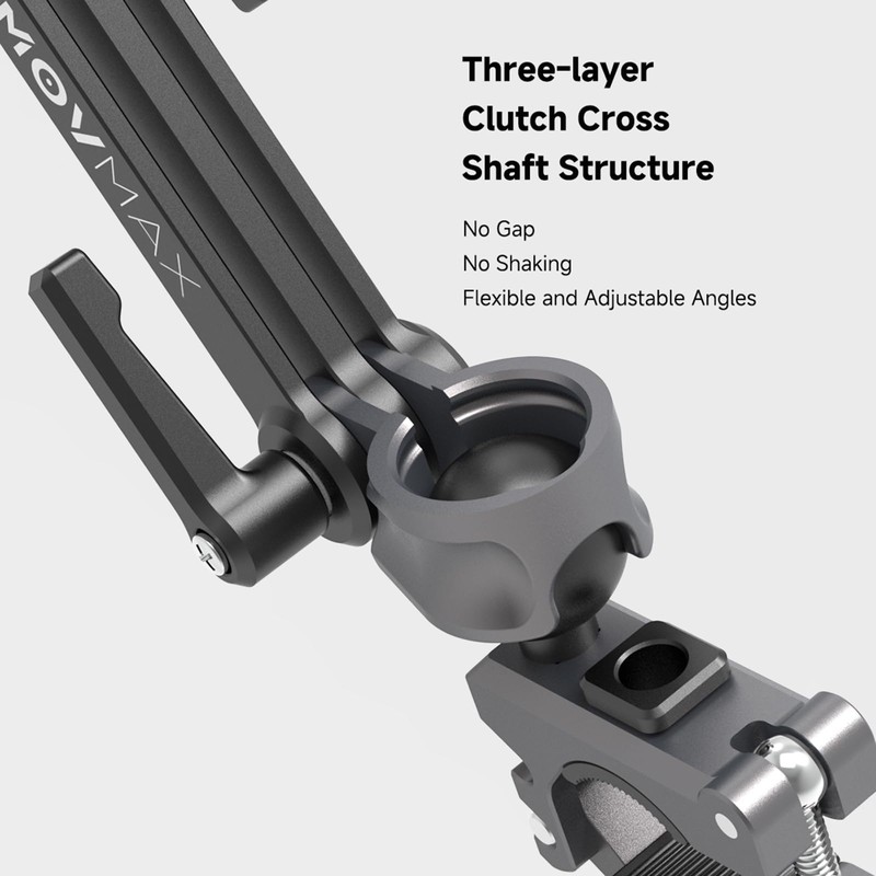 Vaxis Global MOVMAX Tube Clamp Mount with 360° Ball Head