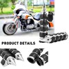 DREAMIZER Motorcycle Handlebars Grips 1" 25MM Non-Slip Hand Grips with
