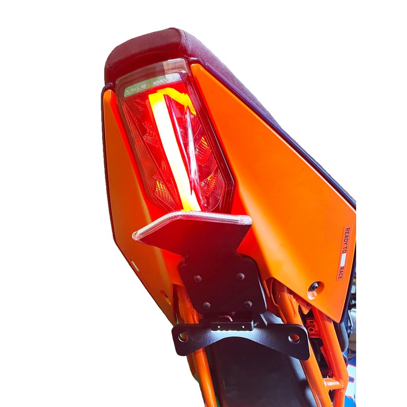 BIKELITEZ Fender Eliminator Fits KTM 2024 RC 390 CLEAR SX