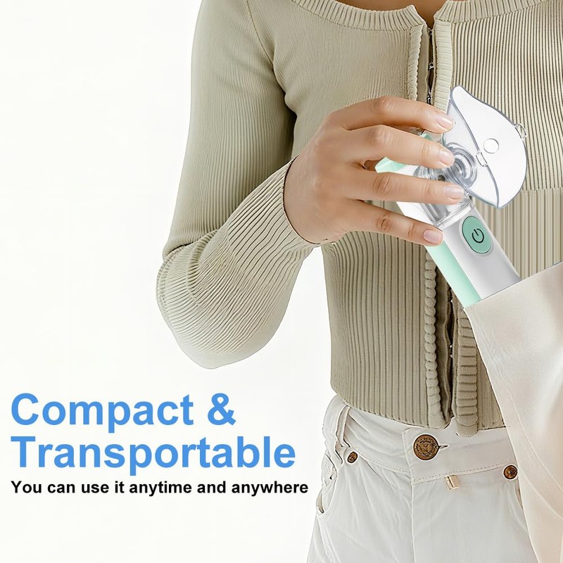Nebuliser Machine for Adults & Kids,Handheld Nebulizer with Charging Function,with