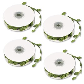 40m Ivy Garland Artificial Fake Vines Eucalyptus Garland Vine Leaves Silk Foliage Green Party Decorations for Wedding Birthday Party DIY Crafting (4 Roll)