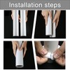 ASOFTY Set of 4 Heating Pipe Cover with 4 Heating