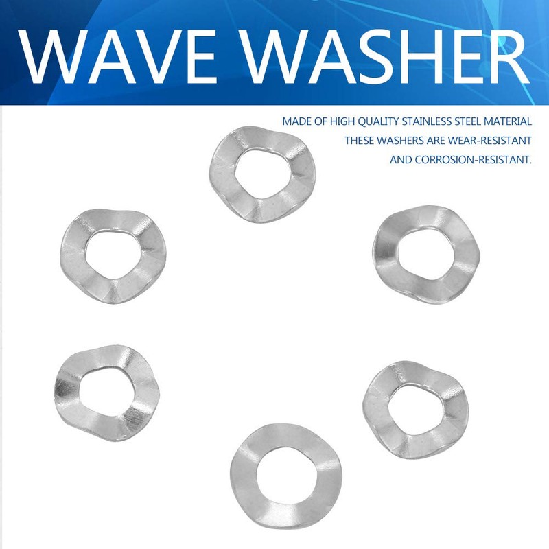 Wave Washer, Stainless Steel Wave Spring Washer M3, M4, M5,