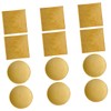 GRIRIW 1 Set Bamboo Snack Plates Versatile Serving Dishes for