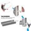 LUAATT Dishwasher Air Gap Cover Water Ramp,3" Ramp Helps Guide