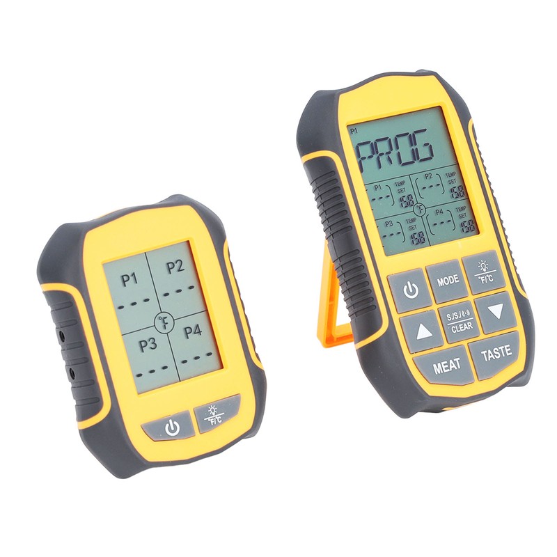 Digital Cooking BBQ Thermometer ABS Wireless Oven Food Smoker Thermometer