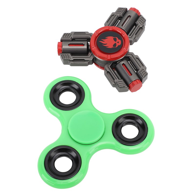 Luminous Fingertip Gyroscope Reduce Pressure Rotating LED Glowing Fingertip Gyroscope
