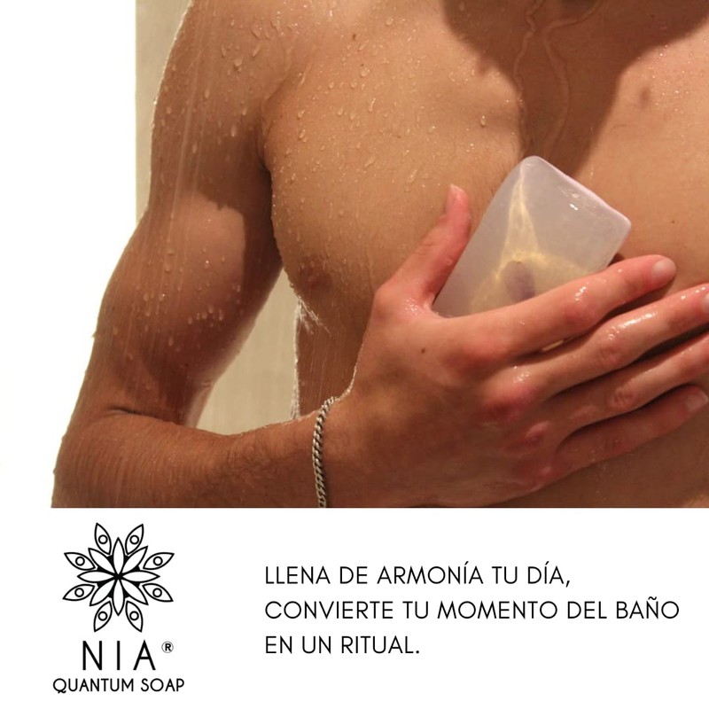 JABÓN con ACEITE ESENCIAL DE NARANJA y CUARZO| Hecho con