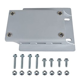 Torque Converter Motor Riser Plate Mount for Predator 196cc / 212cc Engine on Coleman CT200U BT200X Mini Bikes Silver
