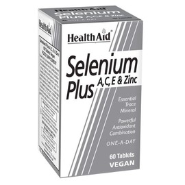Health Aid Selenium Plus A,C,E & Zinc 60 tabs