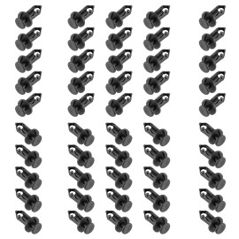 Caltric 50 Fender Rivet Clips for Polaris 7661855 Honda 90653-HC4-900 21075686