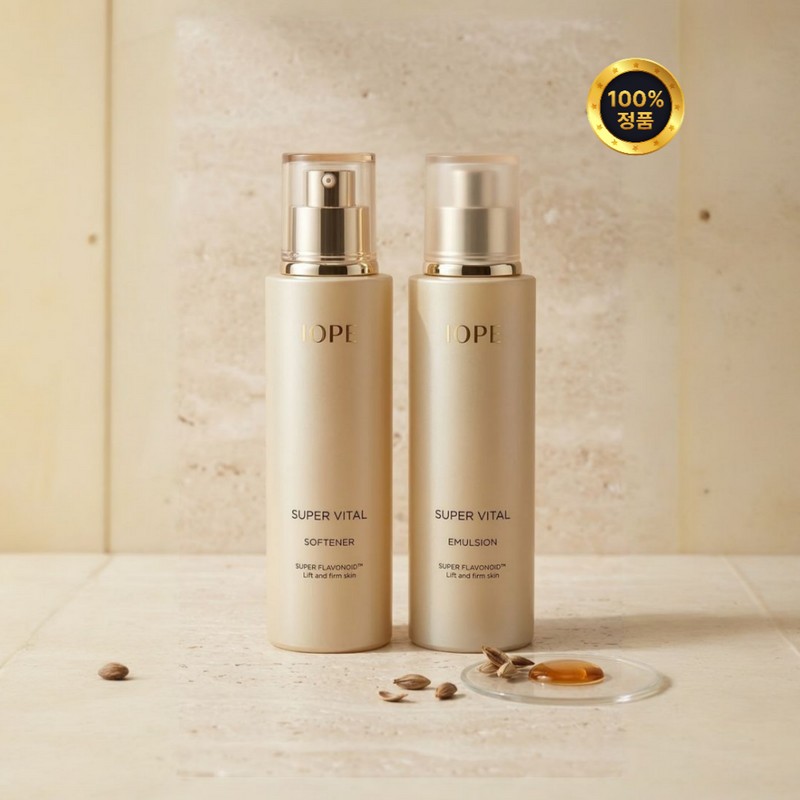 IOPE Super Vital 2 types of individual softener + 1