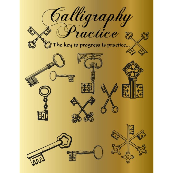 Calligraphy Practice: Calligraphy Handwriting Practice for Beginners