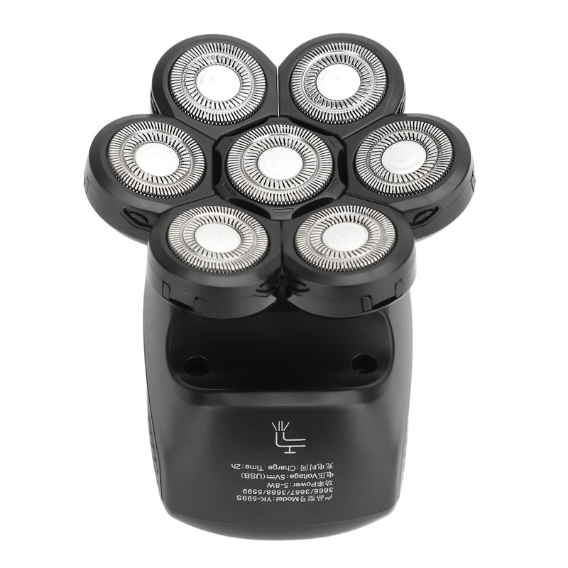 Electric Bald Head Trimmer Multifunctional Bald Head Grooming Kit with
