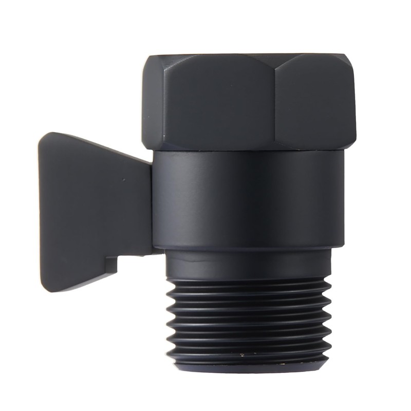 Brass Shower Head Shut Off Valve, Water Flow Control Valve,