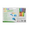 MALINOS 301035 Wax Crayons 3 in 1 Pack of 12