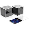 T WaveTree Upgraded Standard Single Clear CD Jewel Case,CD Storage