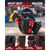 Drill Holster with Multi Pockets, Heavy-Duty Impact Driver Tool Pouch