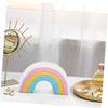 Kisangel Creative Rainbow Design Money Box Cute Ceramic Coin Bank