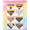 PET SHOW 4 Pack Pride Month Dog Bandanas Slide on