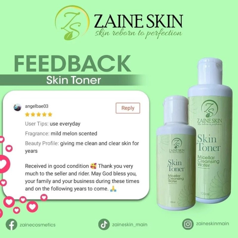 ZAINE SKIN CLARIFYING LOTION 3-BOTTLE OF 120.ml