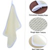 Ipetboom 2pcs Exfoliating Nylon Bath Cloths for Quick Drying Gentle
