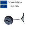 MS660 Fuel Cap+MS660 Oil Cap, Chainsaw Oil and Fuel Cap