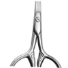 1set Portable Beard Scissors Pu Cover Trimming Shears for Facial
