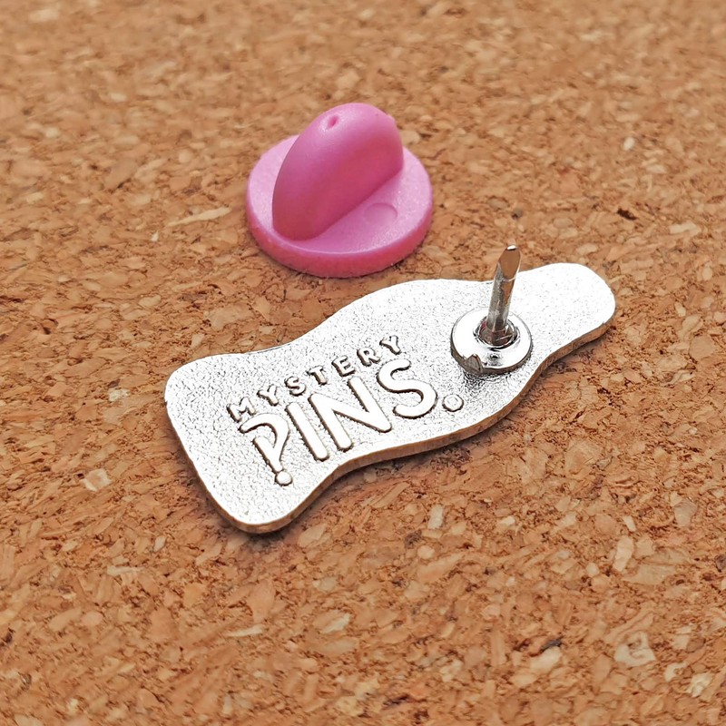 Metal Bubblegum Bottle Enamel Pin Badge with Glitter Cute Pins